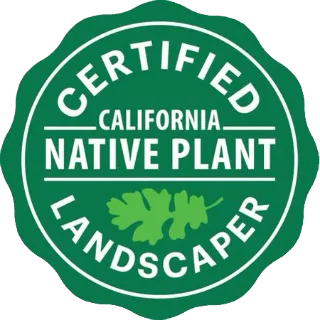 Certified California Native Plant Landscaper seal